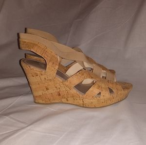 Impo Cork Wedge Platform Sandals